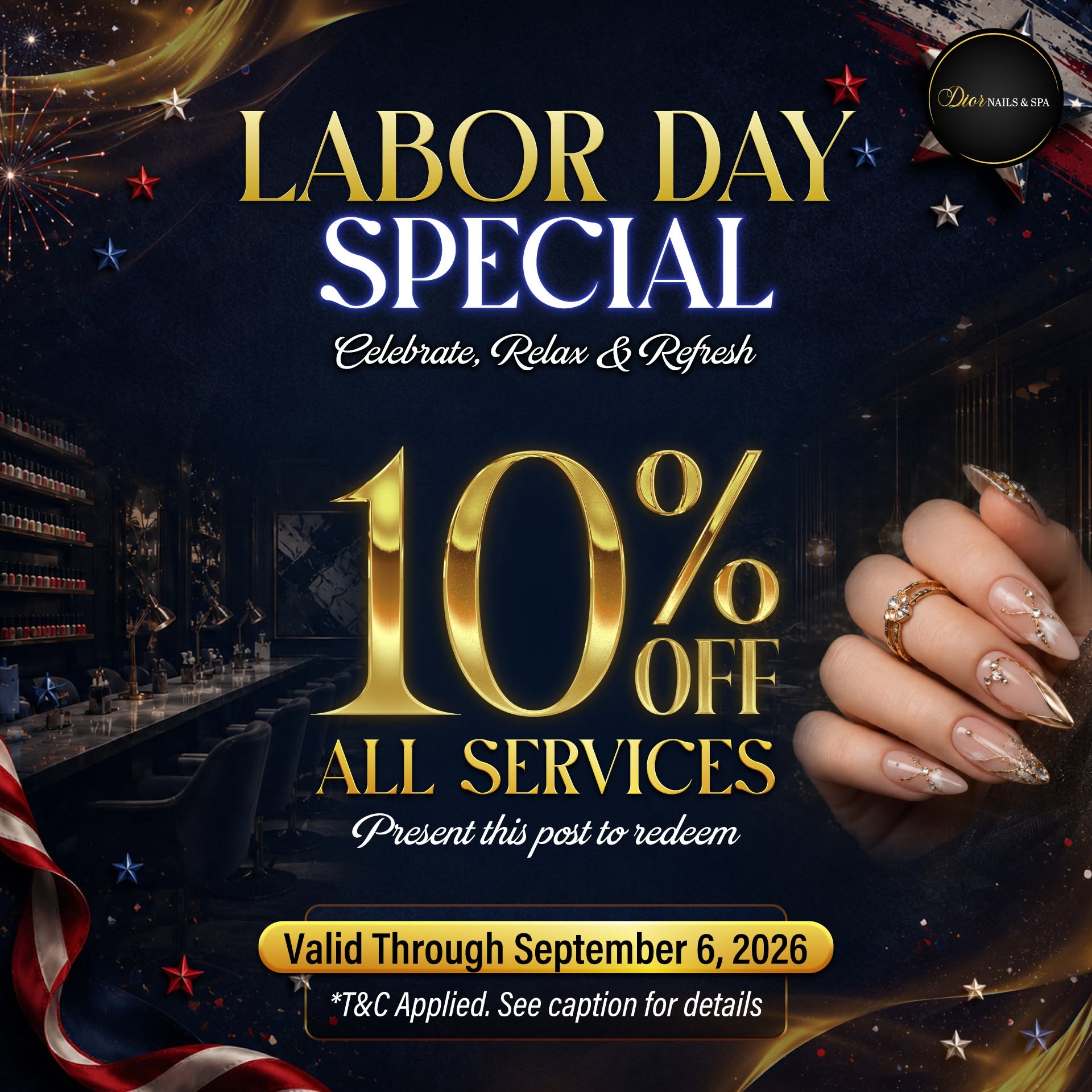 Dior Nails & Spa - Promotion