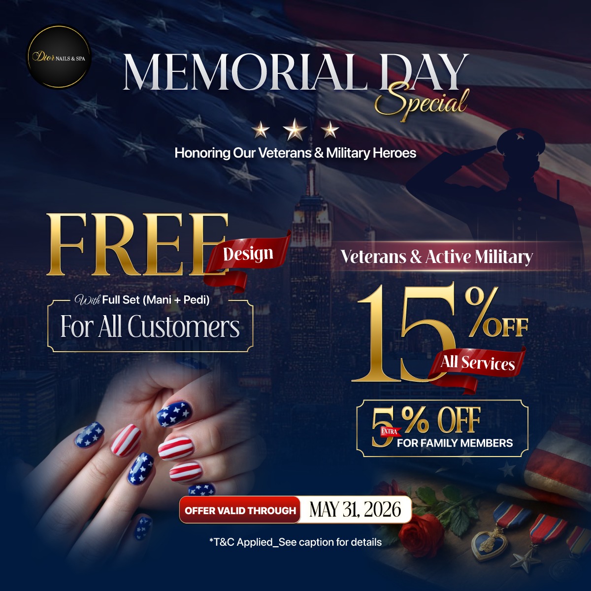 Dior Nails & Spa - Promotion